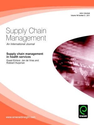 cover image of Supply Chain Management, Volume 16, Issue 3
